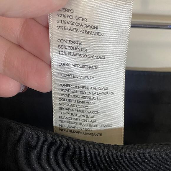 FIGS High Waisted Yola Skinny Scrub Pants Black Lightweight Medical Wear Sz 4XLP - Picture 8 of 11